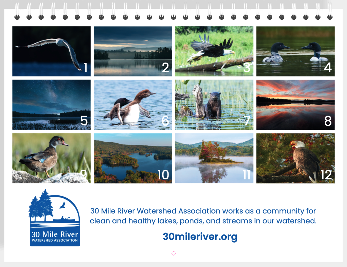 30 Mile River Watershed Calendar, 2026